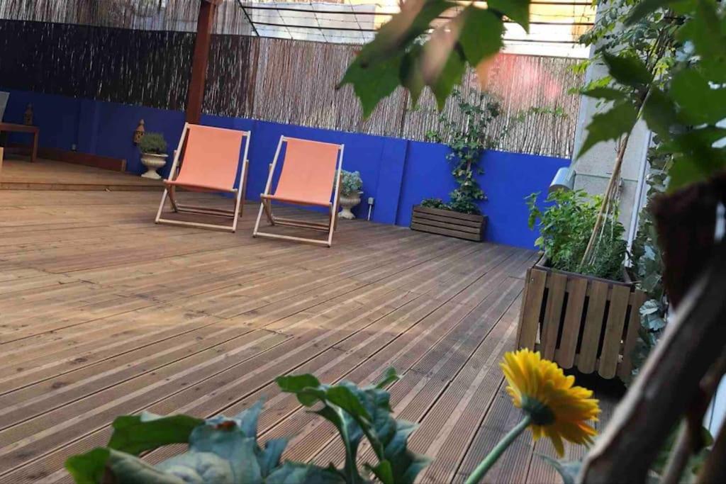 Charming Terrace Flat Center And Trendy Location Apartment